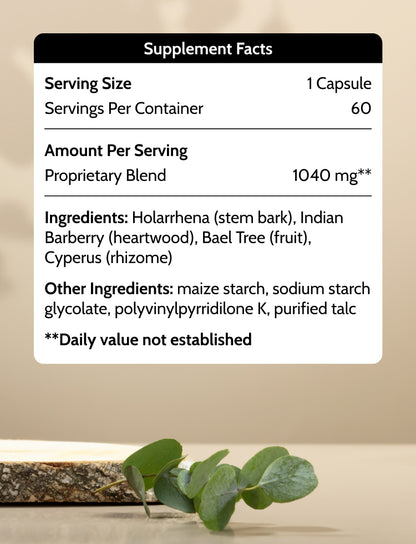 Herbal Diarrhea Defense